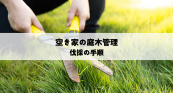 空き家の庭木管理とは？伐採の手順を解説