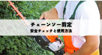 チェーンソー剪定で事故を防ぐための安全チェック項目と手順